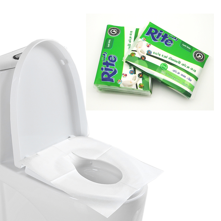 OEM Индивидуальные матери и младенческой Пакет Одноразовые Салфетки Бумажные сиденья унитаза коврики