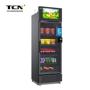 Tcn đen tùy chỉnh máy bán hàng tự động thông minh tủ lạnh máy bán hàng tự động cho trái cây