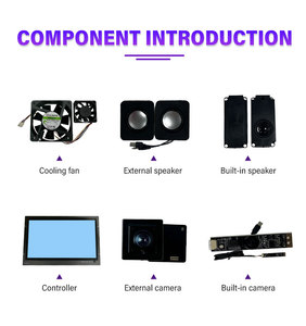 Schermo per Display LCD ad alta luminosità da <span class=keywords><strong>32</strong></span> <span class=keywords><strong>pollici</strong></span> appeso per vetrina Digital Signage per lettore multimediale schermo pubblicitario - Product Image 5