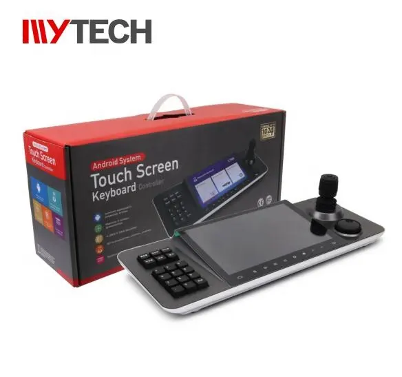 Fabrieksprijs 10.1 Inch Touchscreen Joystick Toetsenbordcontroller Met Decoderingsfunctie Ondersteuning Real-Time Weergave