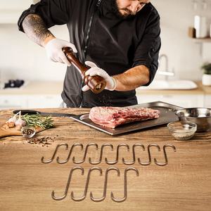 5mm paslanmaz çelik kasap kanca asılı et kasap S kanca ızgara et sarsıntılı kancalar - Product Image 5
