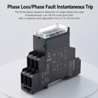 Expédition rapide Hlgk RM22TG20 24~250VAC 8A 2 C/O Module Relais de puissance triphasé avec protection scellée Utilisation industrielle