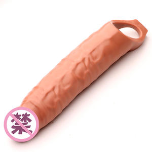 28cm lange penisverlenging, seksspeeltje voor volwassenen, 12 <span class=keywords><strong>inch</strong></span> kristallen penisdildo hoes, hol, voor mannen - Product Image 2