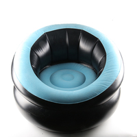 Canapé gonflable portable en PVC pour salon et chambre à coucher, pour l'intérieur et l'extérieur