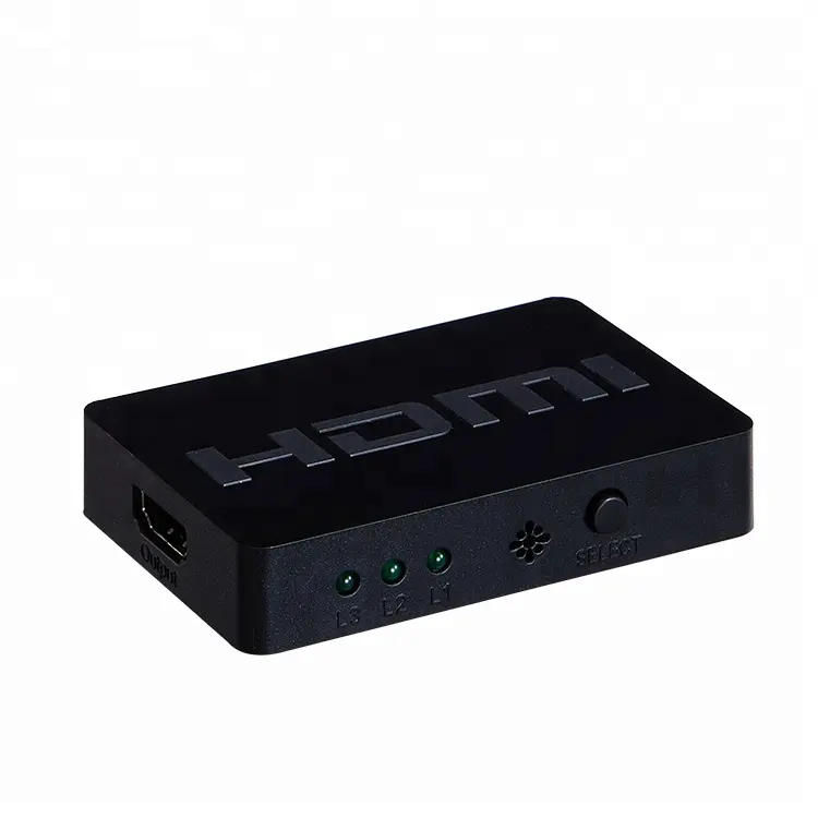 플라스틱 미니 hdmi 스위처 3x1 1080p/60HZ hdmi 비디오 송신기 믹서