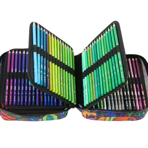 गर्म बेचने ड्राइंग जुआ खेलने 180 रंग कलाकार रंगीन पेंसिल सेट