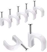 Clip de câble en métal PE de 7 mm en gros, clip de câble en cercle, clip de câble en plastique, clip de câble en silicone, catégorie de produits - Product Image 6