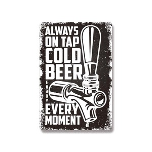 ملصقات معدنية مخصصة طباعة لافتات قصدير متنوعة بالجملة للبار والجدران والجراج ديكور ، علامات قصدير عتيقة - Product Image 6