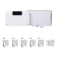 Boîtier de raccordement intelligent pour chauffage radiant à eau, 5 zones, avec liaison chaudière active/passive