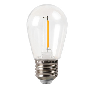 S14ST45 หลอดไฟ LED เอดิสัน E27 ฐาน 1W โคมไฟพลาสติก ไฟตกแต่งบ้าน ไฟตกแต่งภายนอก สำหรับใช้ภายในอาคาร - Product Image 3