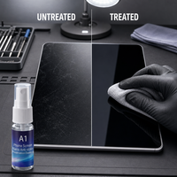 Protecteur d'écran liquide de qualité industrielle A1, nano micro-silice, essence céramique invisible modifiée anti-rayures, Guangdong