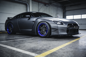 ชุดแต่งไวด์บอดี้ LB Style รุ่นแรก วัสดุไฟเบอร์กลาส กันชนหน้า/หลัง สเกิร์ตข้าง คิ้วล้อ สำหรับ Nissan GT-R R35 ปี 2008-2024 - Product Image 5