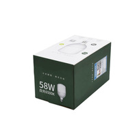 Boîte d'emballage de lampe imprimée personnalisée, cartons pliants, boîtes en papier pour ampoule LED