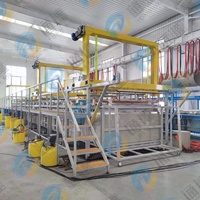 Aluminium-Anodizationslinie automatische Anlage für das Anodisieren von Aluminiumprofilen