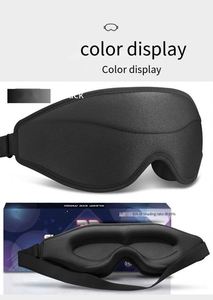 Premium Super Soft Elastic Adjustable Fit Ergonomic 3D Sleep Total Blackout Anti-Wrinkle Comfort Eye Mask - Product Image 4