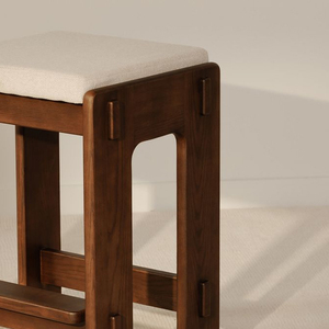 Contemporain Rétro Industriel Hôtel Club Cafés Tabourets <span class=keywords><strong>de</strong></span> <span class=keywords><strong>Bar</strong></span> Salle à Manger Chaises <span class=keywords><strong>de</strong></span> <span class=keywords><strong>Bar</strong></span> en <span class=keywords><strong>Bois</strong></span> Massif Cuisine Tabouret <span class=keywords><strong>de</strong></span> <span class=keywords><strong>Bar</strong></span> Moderne - Product Image 4
