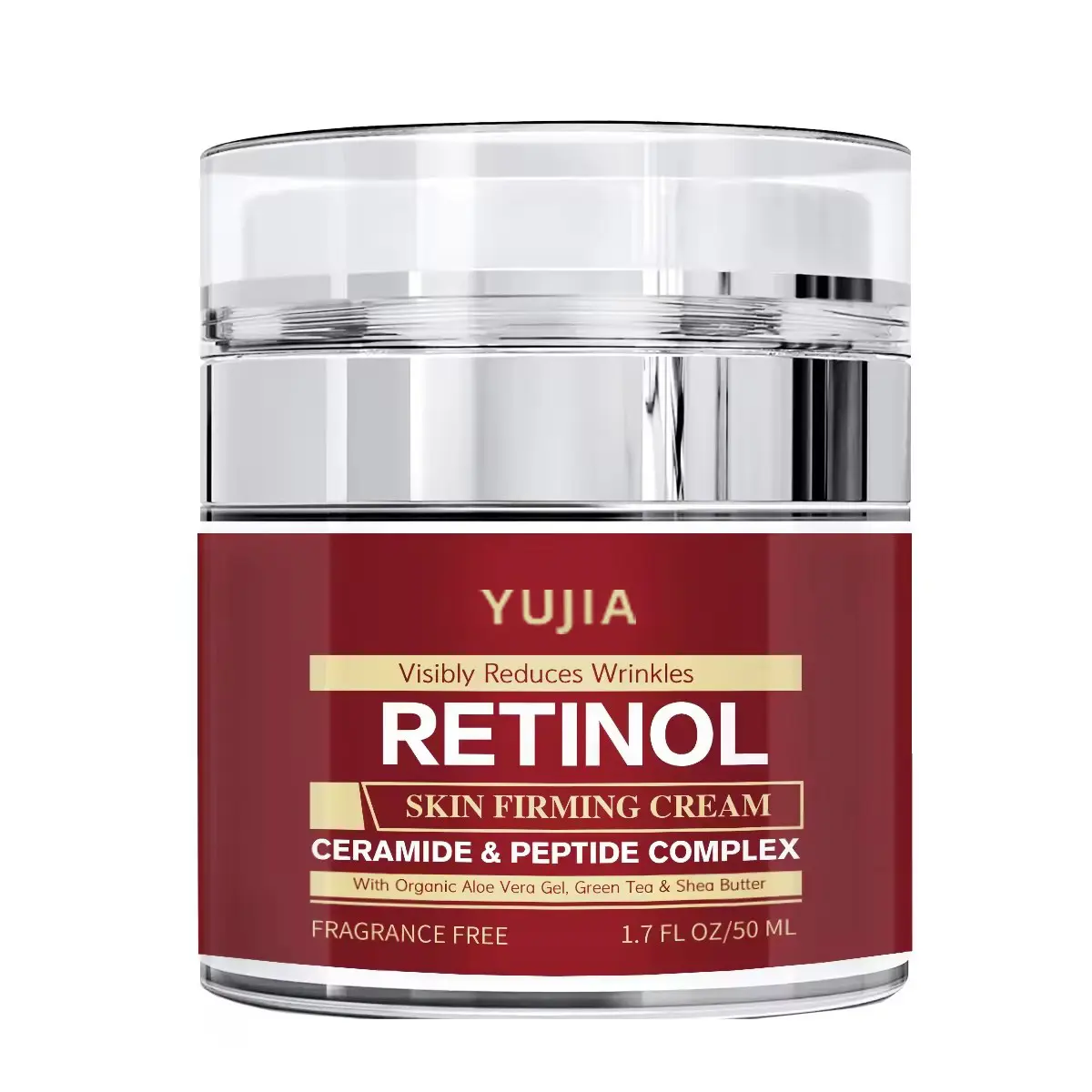 Crema notturna Yujia Retinol per la cura della pelle luminosa, Anti invecchiamento e sbiancamento, Private Label disponibile crema per lo sbiancamento del viso notte