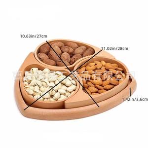 Pengzhan Irregular Wooden <b>Snack</b> <b>Tray</b> 652 Multifunctional Serving <b>Tray</b> For Home Hotel Parties - Product Image 4