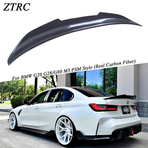สปอยเลอร์หลังคาร์บอนไฟเบอร์แท้ ทรง PSM สำหรับรถยนต์ BMW ซีรีส์ 3 รุ่น G20 G28/G80 M3 ปี 2019-2025 - Product Image 1