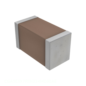 Condensador cerámico MLCC de montaje superficial de 0.22 uF, 50V, X7R, 0603, CGA3E3X7R1H224M080AE, canal del fabricante CAP CER. - Product Image 1