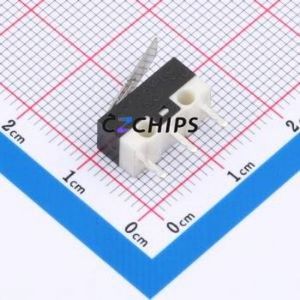 HX DM1-3P-13.5 3A Limit Switch SIP-3P,12.8x5.7mm Switch Single Pole Double Throw Round Plunger 12.8mm 5.7mm - Product Image 2