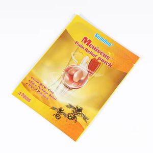 แผ่นแปะสมุนไพรบรรเทาปวด 4 ชิ้น/ถุง บรรเทาอาการปวดกล้ามเนื้อ ปวดหลัง ปวดข้อเข่า ปวดเมื่อยตามร่างกาย - Product Image 3