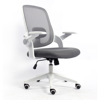 Chaise de bureau ergonomique en maille à dossier moyen, pivotante, pour salle de réunion, vente chaude