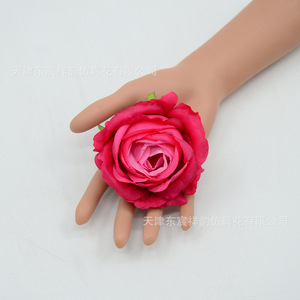 Fleurs artificielles Dongchen Crafts, roses de montagne enneigées, base de fleurs décoratives pour mariage, maison, cadeaux festifs - Product Image 2