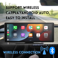 Trolink Navigateur GPS universel 10,26 pouces CarPlay Android Auto Lecteur multimédia portable pour voiture Aide au recul Prise en charge du SDK Garantie 1 an