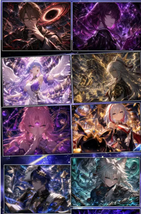 Vente <span class=keywords><strong>en</strong></span> gros de <span class=keywords><strong>80</strong></span> pièces par carton, impression artistique Honkai <span class=keywords><strong>Star</strong></span> Rail, décoration murale pour diffusion <span class=keywords><strong>en</strong></span> direct sur TikTok, prête à être expédiée - Product Image 3
