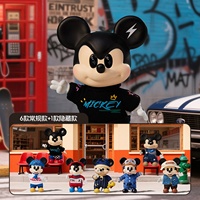 100% Original Vente Chaude Miniso Mickey Mouse OOTD 14cm Figurines en Vinyle et Peluche Boîte Mystère Porte-clés en Vinyle Figurines Anime Dessin Animé Boîte Surprise