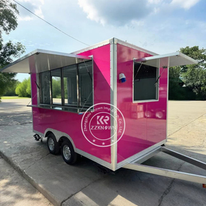 Cremoso <span class=keywords><strong>Pistacho</strong></span> Galletas Camión de comida china Van Móvil Pizza y hamburguesa Camión de comida rápida Remolque Gofree Remolque de comida - Product Image 6