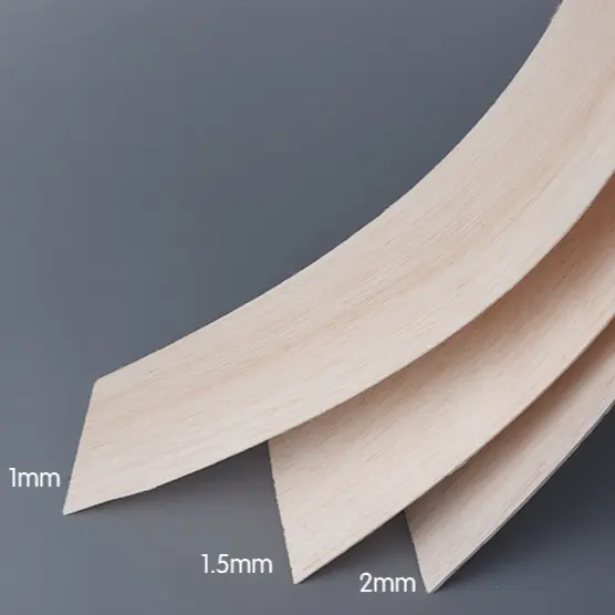 Supply hot sale 3A Grade 1000*100*1/1.5/2/3/4/5/6/8mm Balsa Wood Sheets Balsa Light wood Stick