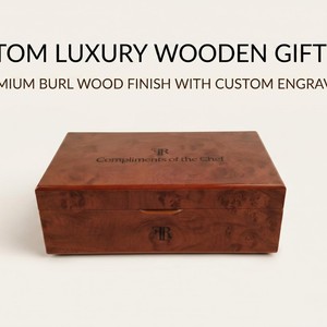 Caja de Regalo de Madera Rectangular, Madera Natural Hecha a Mano, Embalaje General para Uso Artesanal - Product Image 3