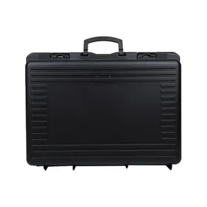 Kunden spezifische LOGO Farbe und Schaum schwarz Big Hard Plastic Tool Carrying Tool Case