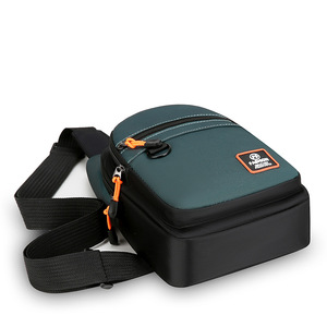 Men's Chest Bag Oxford Cloth Large Capacity Crossbody Bag For Business Travel Waterproof Breathable Ultra Lightweight - Product Image 2