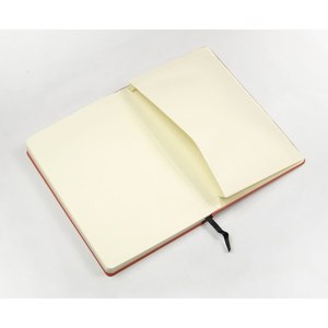 Quaderno arancione 140x210 mm con elastico e segnalibro - Product Image 3