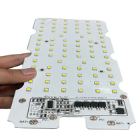 Placa PCB LED FR-4 Personalizada de Alta Calidad, 10z, Grosor de Cobre de 1.0mm, Acabado de Superficie HASL-FL, Máscara de Soldadura/Serigrafía, 10x50mm, Carga