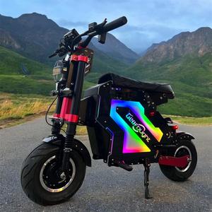Scooter Eléctrico de Larga Distancia con Doble Motor Geofought M5 72V 10000W, Maletero Trasero, Amortiguador y Doble Freno de Disco - Product Image 1
