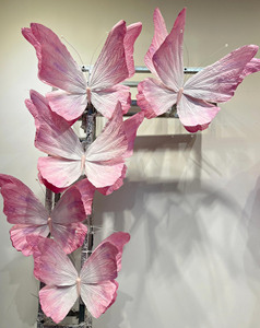 Nuovo Design Personalizzato: Gigantesco Fiore di Carta e Farfalla Enorme per Decorazioni di Matrimoni, Vetrine e Pareti - Product Image 4