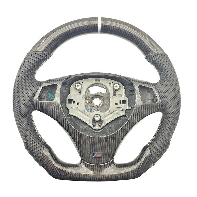 without hole+carbon fiber+perforated leather+white stripe