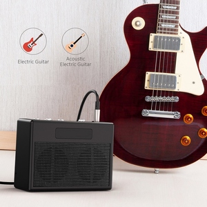 POCKAMP Amplificateur de guitare portable 5 watts Multi-effets intégrés 80 rythmes de batterie Support Tuner <span class=keywords><strong>Tap</strong></span> <span class=keywords><strong>Tempo</strong></span> Fonctions - Product Image 4