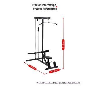 Sistema <span class=keywords><strong>de</strong></span> rack <span class=keywords><strong>de</strong></span> sentadillas multifuncional que ahorra espacio, con máquina <span class=keywords><strong>de</strong></span> polea <span class=keywords><strong>para</strong></span> tracción <span class=keywords><strong>de</strong></span> espalda y remo con <span class=keywords><strong>cable</strong></span>, compatible con placas <span class=keywords><strong>de</strong></span> <span class=keywords><strong>acero</strong></span> y torre <span class=keywords><strong>de</strong></span> pesas - Product Image 3