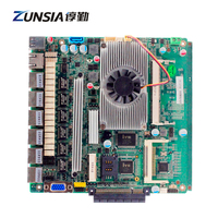 Intel I1211 LAN Port 6 *Gigabit Ethernet Port Firewall Mini Itx Motherboard untuk Router