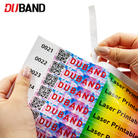 Bracelets Tyvek jetables imprimables au laser avec numéro de série, bracelets imperméables couleur pleine pour événements et expositions