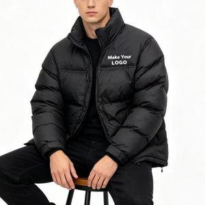 Chaqueta para Hombre <span class=keywords><strong>North</strong></span> City, Abrigo de Invierno Grueso de <span class=keywords><strong>Terciopelo</strong></span>, Resistente al Viento, de Alta Calidad, Impermeable, con Acabado Liso - Product Image 3
