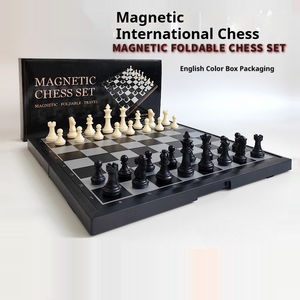 Juego de Ajedrez Magnético con Diseño Plegable y Doble Reina, Juego de Mesa Clásico para Venta al por Mayor y Exportación Global - Product Image 1
