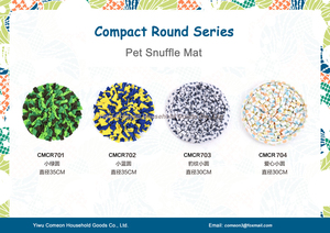 Alfombra Olfativa Redonda Compacta para Perros y Gatos, Alfombra Interactiva para Perros, Alfombra Olfativa Redonda Pequeña para Perros - Product Image 6