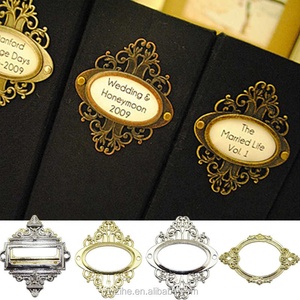 5pcs trang trí đồ nội thất tủ ngăn kéo hộp trường hợp sắt kim loại tag nhãn kéo Khung xử lý tập tin tên chủ thẻ - Product Image 6