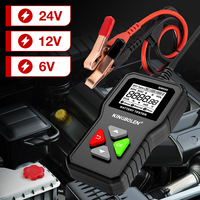 Probador de batería de coche Kingbolen BM550 OBD 2 6V 12V 24V Probador de voltaje Analizador de batería automático Máquina de diagnóstico para todos los coches